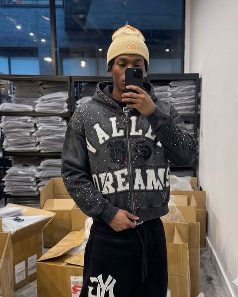 "Hoodie is crazy in person. The details and weight make it feel premium."